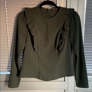 Emerald Green Zara Top XS